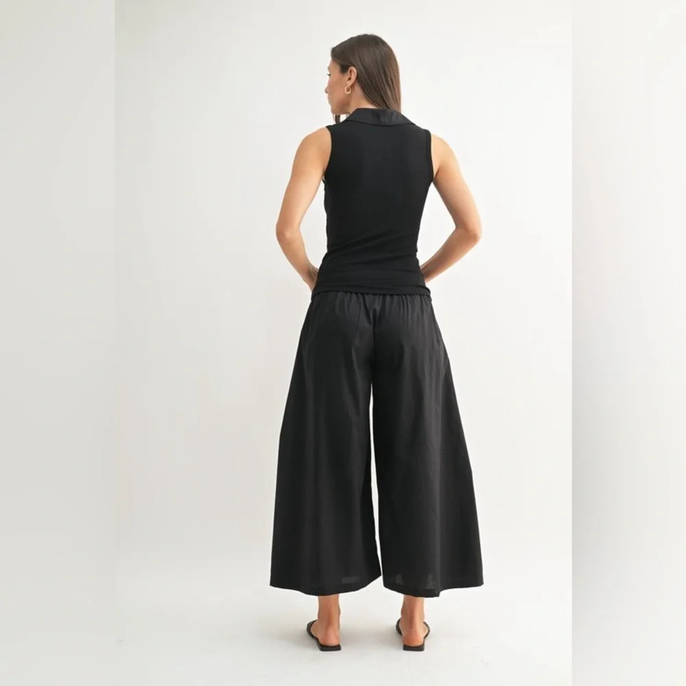 MB2 Mono B Spring Breeze Polo & Pants Set Black - Picture 5 of 5